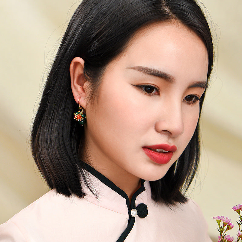 Retro simple original earrings