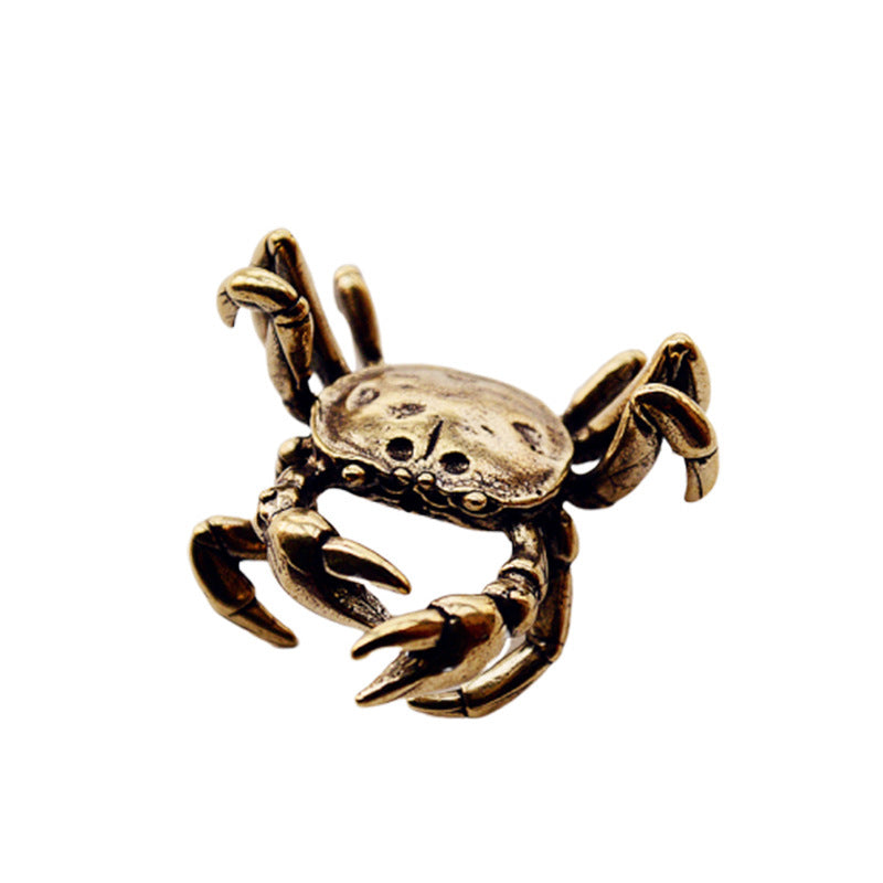 Retro Old Crab Thank You Tea Pet Desktop Ornaments