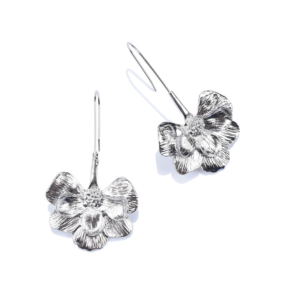 Ins Personality Simple Alloy Earrings Jewelry In Online Celebrity