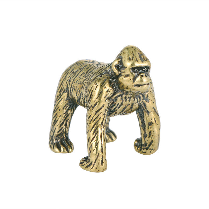 Solid Pure Copper Orangutan Ornaments