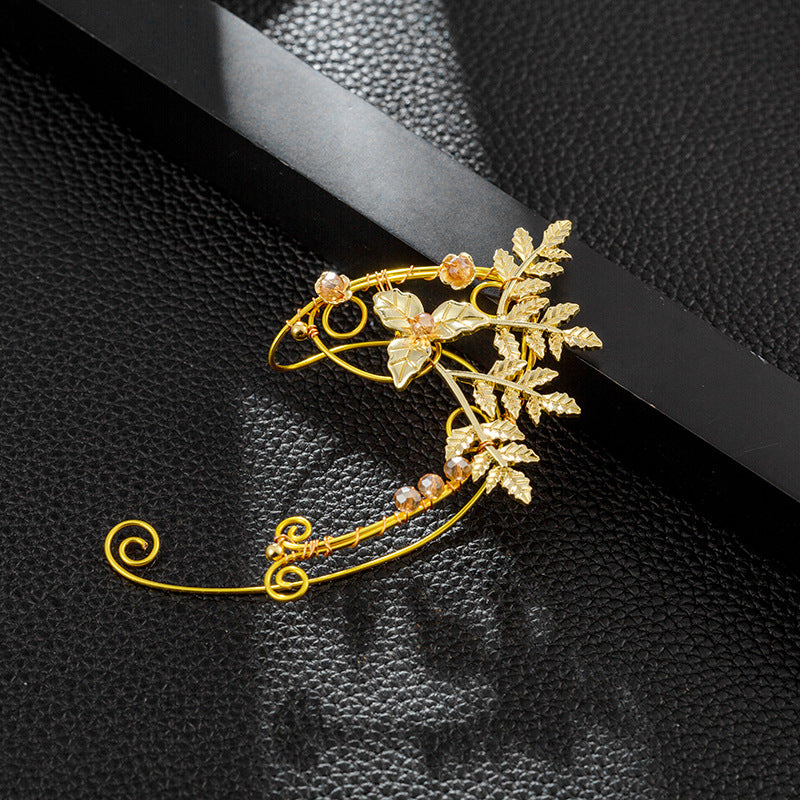 Retro Handmade Elf Earrings Women