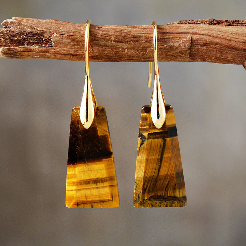 Bohemian Geometric Pendant Earrings