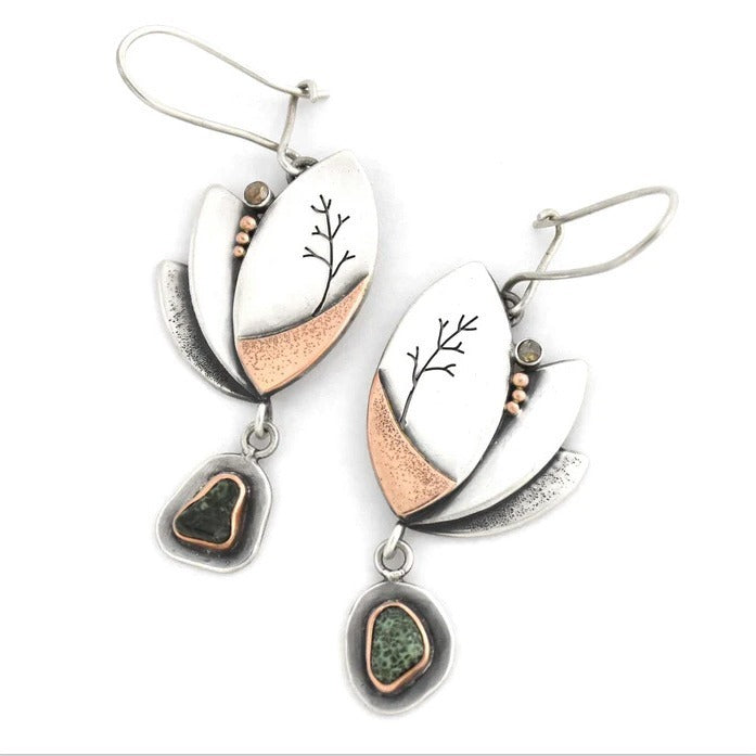 Cross Border E-commerce Retro Pendant Earrings