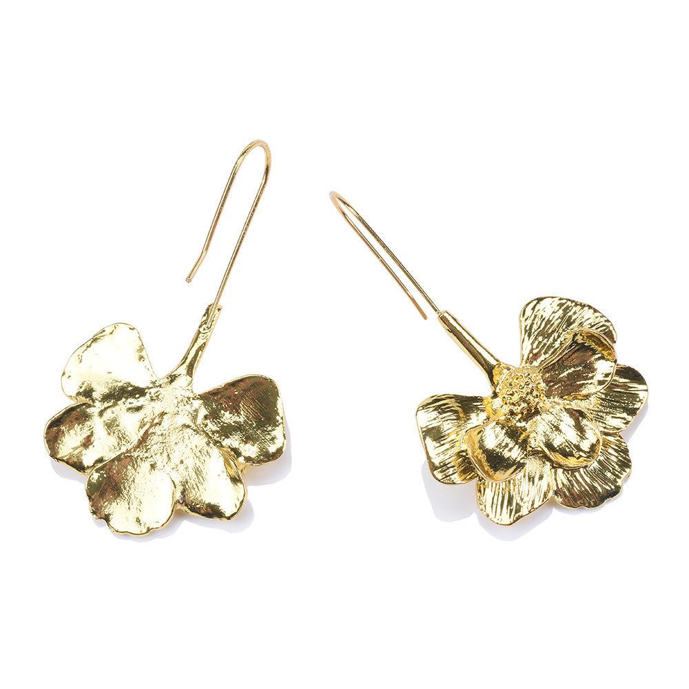 Ins Personality Simple Alloy Earrings Jewelry In Online Celebrity