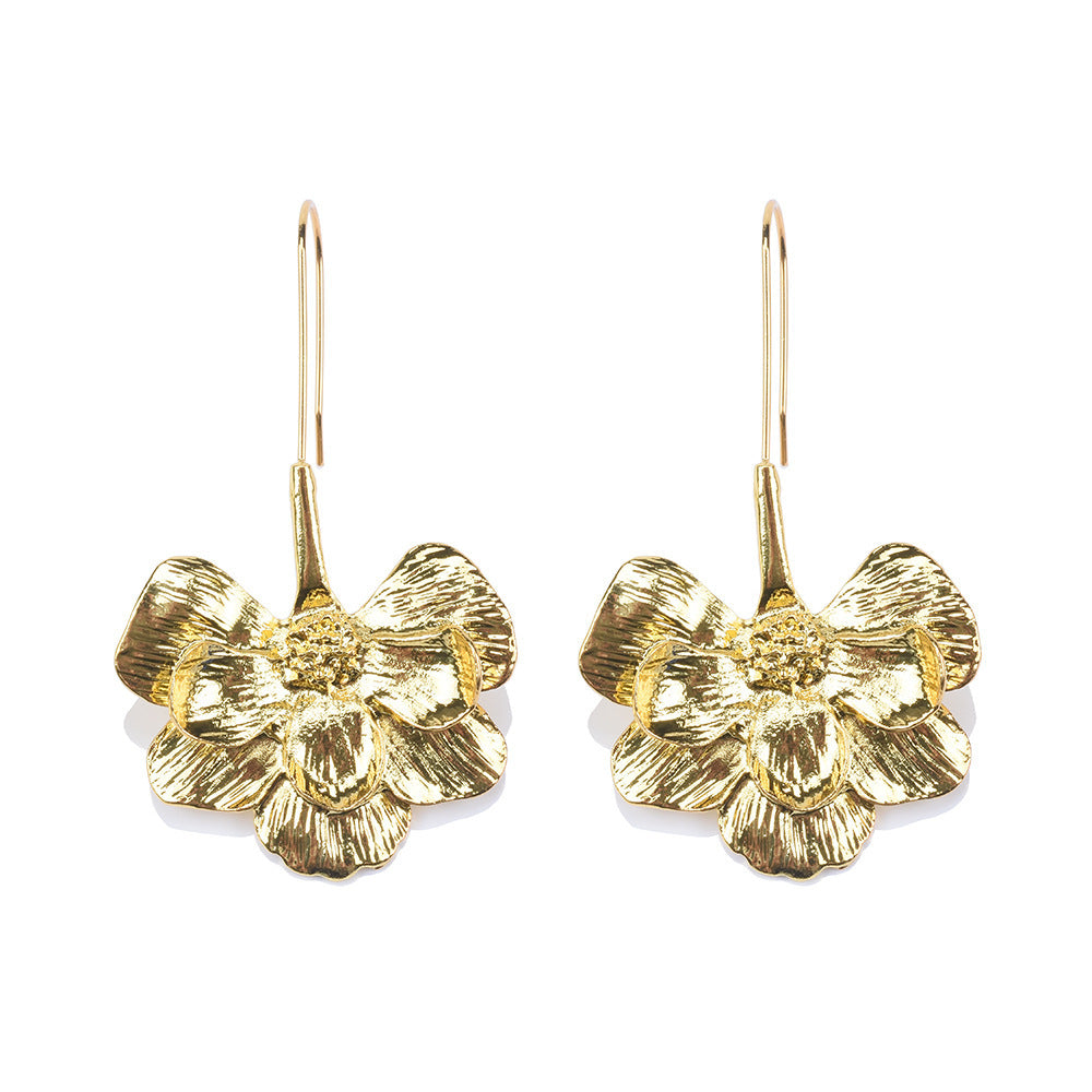 Ins Personality Simple Alloy Earrings Jewelry In Online Celebrity