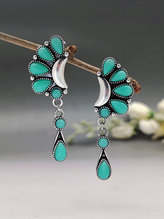 Simple Geometric Personality Metal Earrings