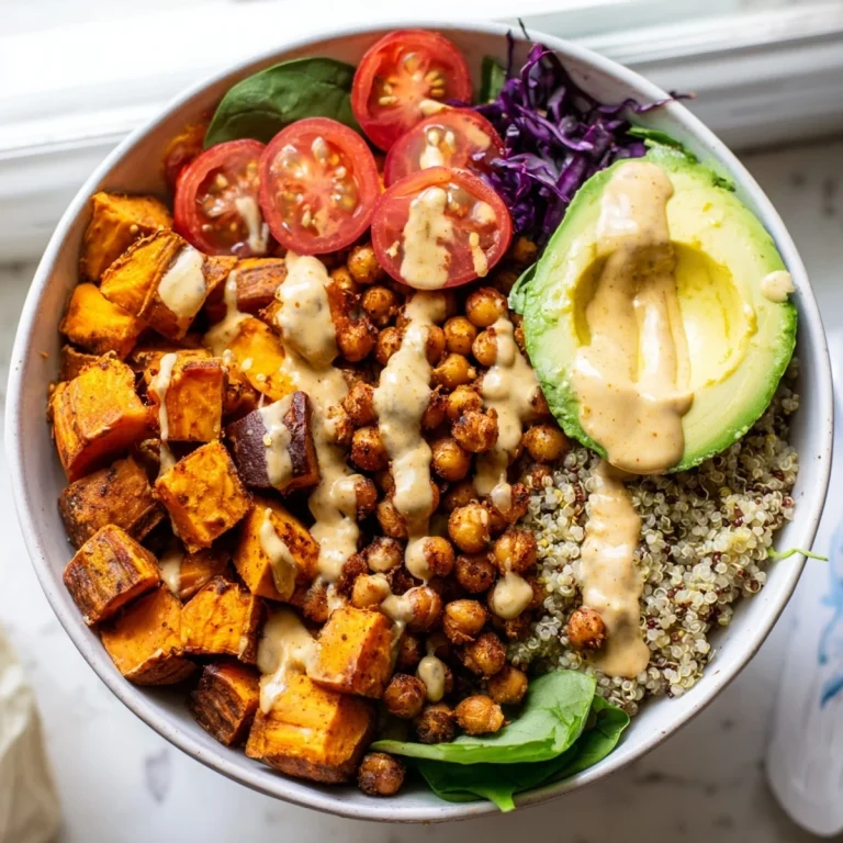 Creamy Vegan Buddha Bowl